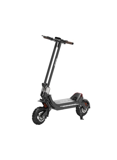 SCT01 SpeedBoost Pro Electric Scooter with Front & Rear Shock Absorber, Brake, Lights, Digital Display, and Anti-theft Coded Lock Functionality