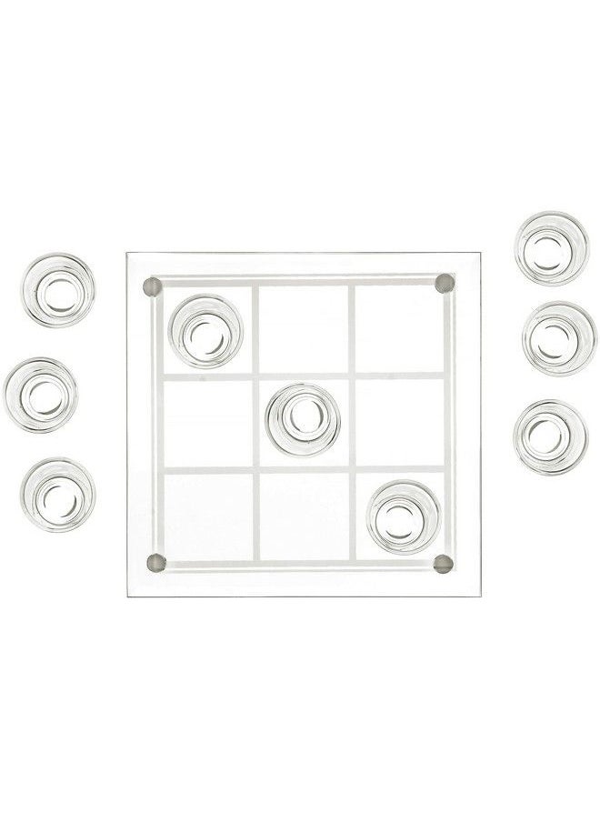 Fairly Odd Novelties - Shot Glass Tic Tac Toe Fun Party Board Drinking Game For Two/ Couples, Clear, One Size - Image 1