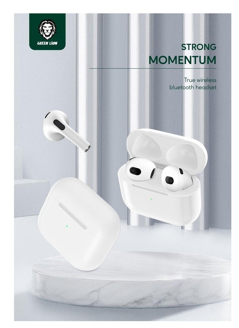 Green - Wireless Earbud 3 Headphones outstanding sound, Bluetooth Multipoint Connection, All-Day Comfort Fit Design, Alexa, Superior call quality, Quick Charge - Image 1