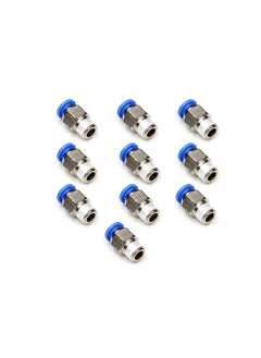 Generic PU Pipe Fittings Polyurethane Pneumatic Pipe Push in to Connect Fittings Male Socket Pack of 5, 8mmx3/8"  - Image 2
