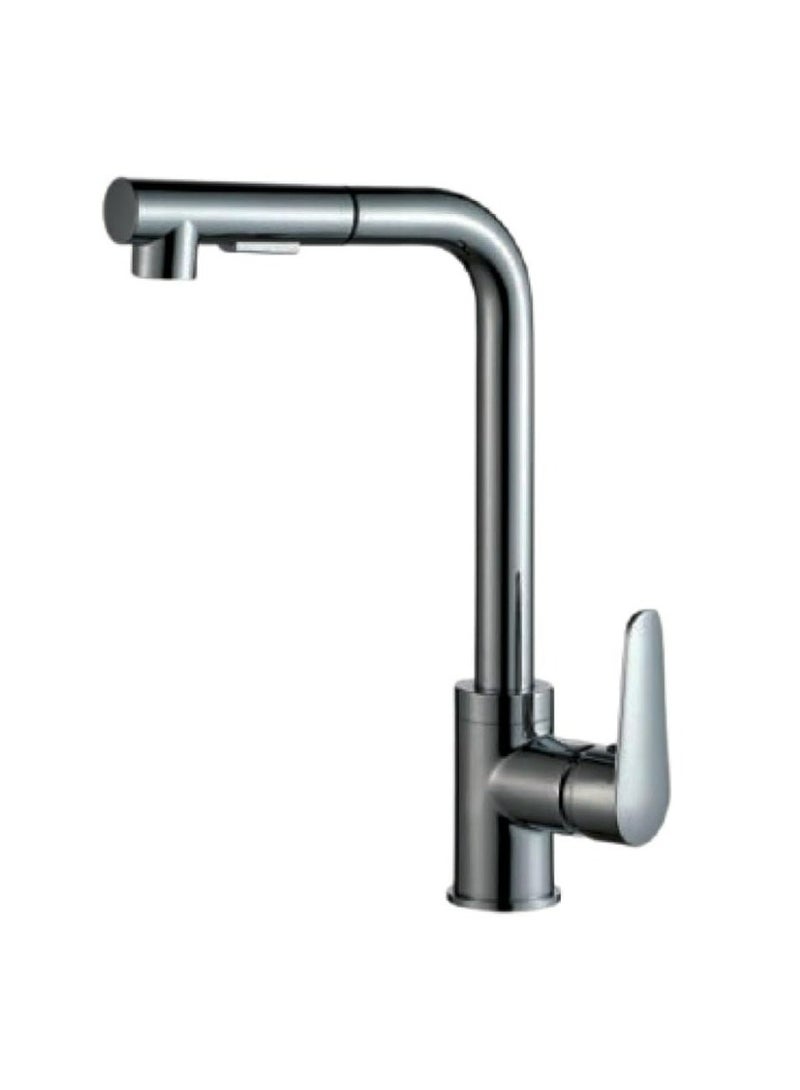 CM 90277MISCCRM Kitchen Faucet – Chrome Pull-Out Faucet with Extractable Shower, Dual Spray Modes & Swivel Spout - Image 1