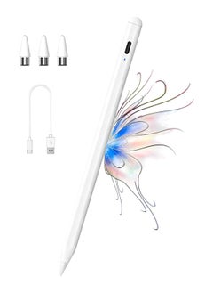 Generic Universal Stylus Pen for Drawing and Handwriting – Compatible with Android, iOS, Laptops, Mobiles, and Tablets – White  - Image 1
