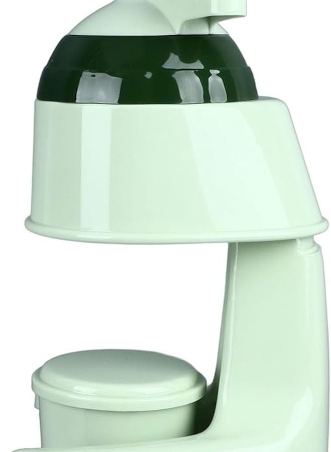 آلة صنع الثلج المجروش يدويًا بيدوية من بيلبين مع قالب مكعبات الثلج، صانع مخروط الثلج، مصنوعة من مادة ABS المتينة للمنزل والمطبخ والتخييم - Image 3