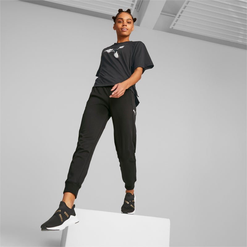 بوما حذاء رياضي Wired Run بدون رباط بلون ميتاليك للنساء - Image 2