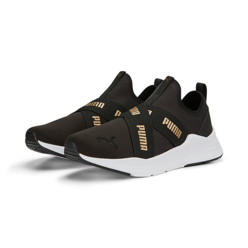 بوما حذاء رياضي Wired Run بدون رباط بلون ميتاليك للنساء - Image 5