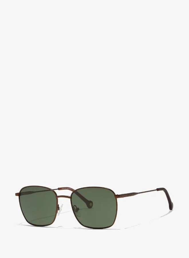 30sundays 30Sundays RUST,Men Sunglasses, Square Sunglasses, UV Protection: UV400 (Brown,Green)