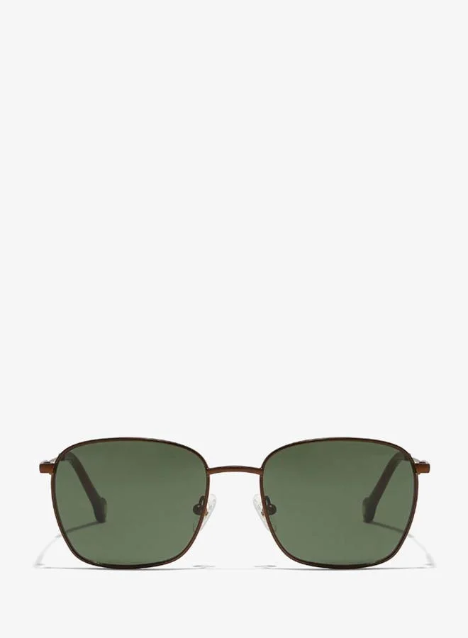 30sundays 30Sundays RUST,Men Sunglasses, Square Sunglasses, UV Protection: UV400 (Brown,Green)
