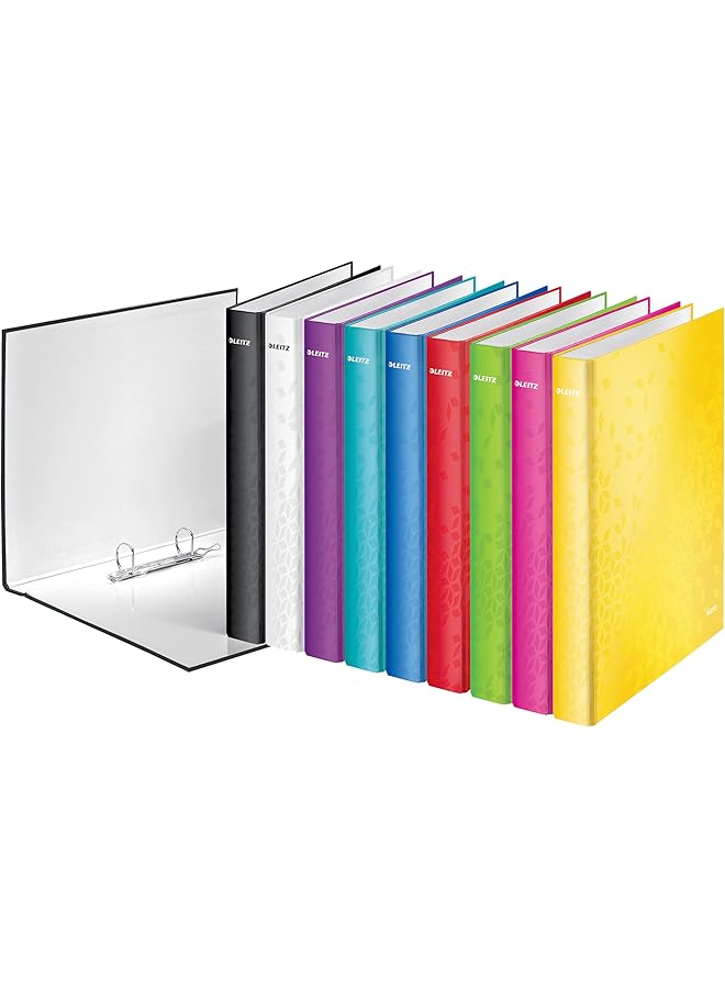 erorex 2 Ring Binder D Ring 25Mm Capacity Metallic Pink Ref 42410023 Each  - Image 5
