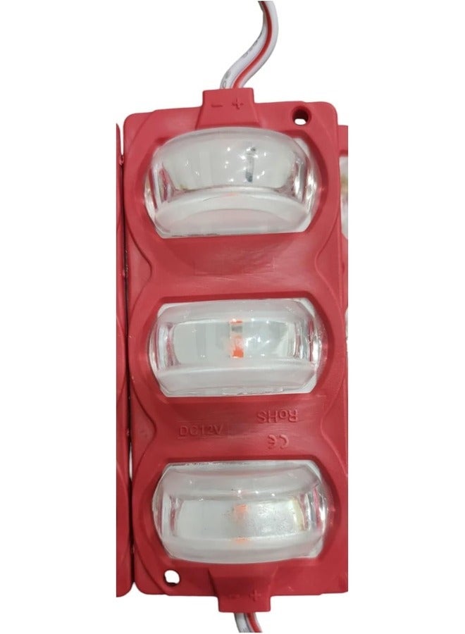 LED Strips 12V Waterproof LED SMD Module led  (red, 5) - Image 2