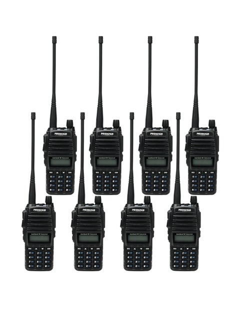 Promage Connect  PC-WT820 Two Way Radios, Eight Pack VOX, 50 CTCSS/ 104 DCS Tones, Tone Searching/Scanning, Dual Standby, PC Programmable, Transmitter Time-Out Timer (TOT), Busy Channel Lock-Out (BCLO), 8 Pack