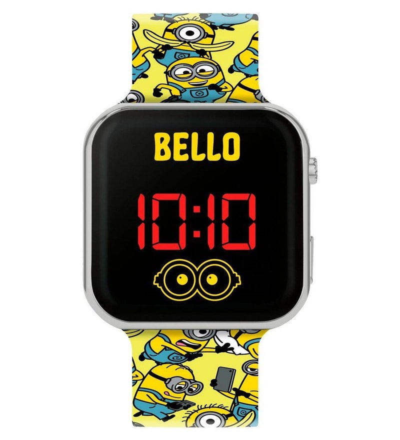 Minions Bello LED Digital Watch (Yellow/Black) - Image 3