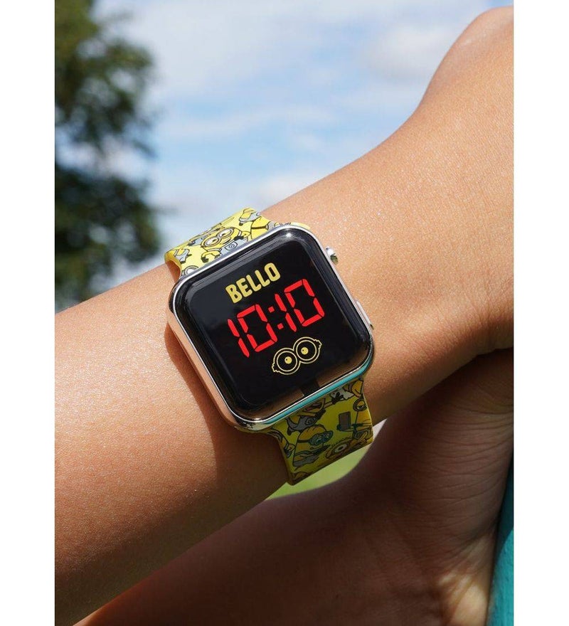Minions Bello LED Digital Watch (Yellow/Black) - Image 4