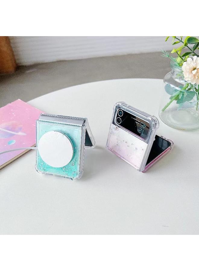 S-TOP Case For Samsung Galaxy Z Flip6 Magsafe Glitter TPU Phone Case - Image 5