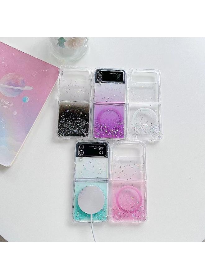 S-TOP Case For Samsung Galaxy Z Flip6 Magsafe Glitter TPU Phone Case - Image 2