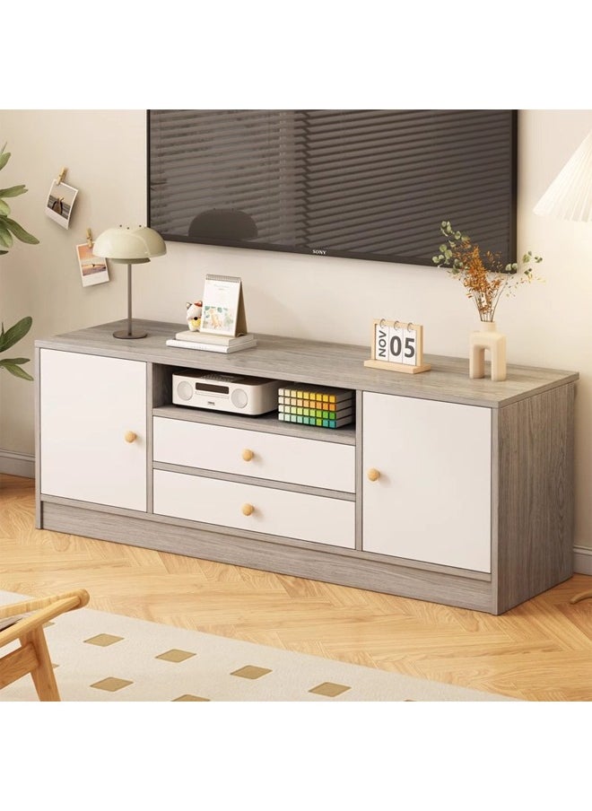 keke Modern Design TV Stand with Cabinets, Drawers and Storage 140cm  - Image 1
