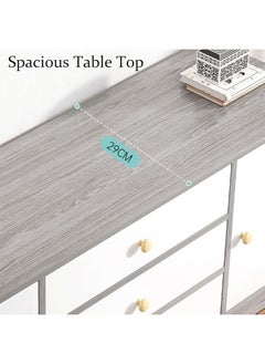 keke Modern Design TV Stand with Cabinets, Drawers and Storage 140cm  - Image 4