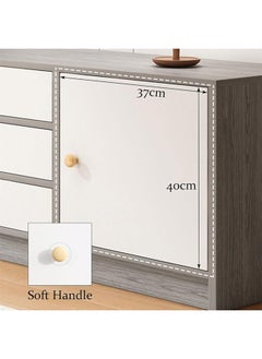 keke Modern Design TV Stand with Cabinets, Drawers and Storage 140cm  - Image 5