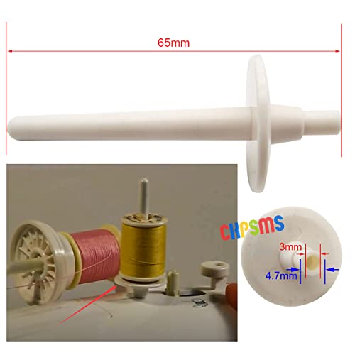 CKPSMS Brand- Extra/Spare Sewing Machine Spool pin (The Inner Diameter of The Opening is 3mm) Works for Sewing Machine Bobbin Winder Spindle - Image 2