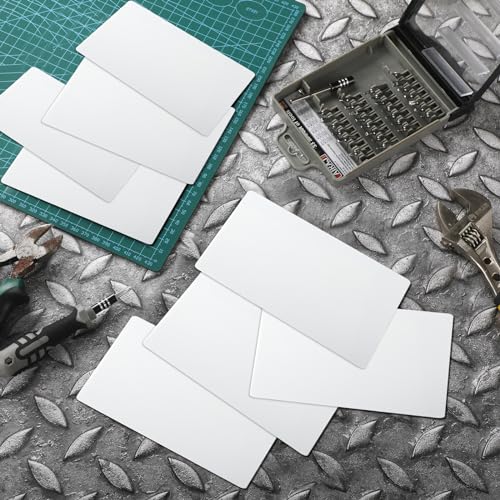 Sosation 6 Pcs 5 x 3 Inch Flat Blank Plate Wall Hole Covers Ceiling Covers Plate with 48 Pcs Double Faced Adhesive Tape for Floor or Wall(5 x 3 Inch) - Image 3