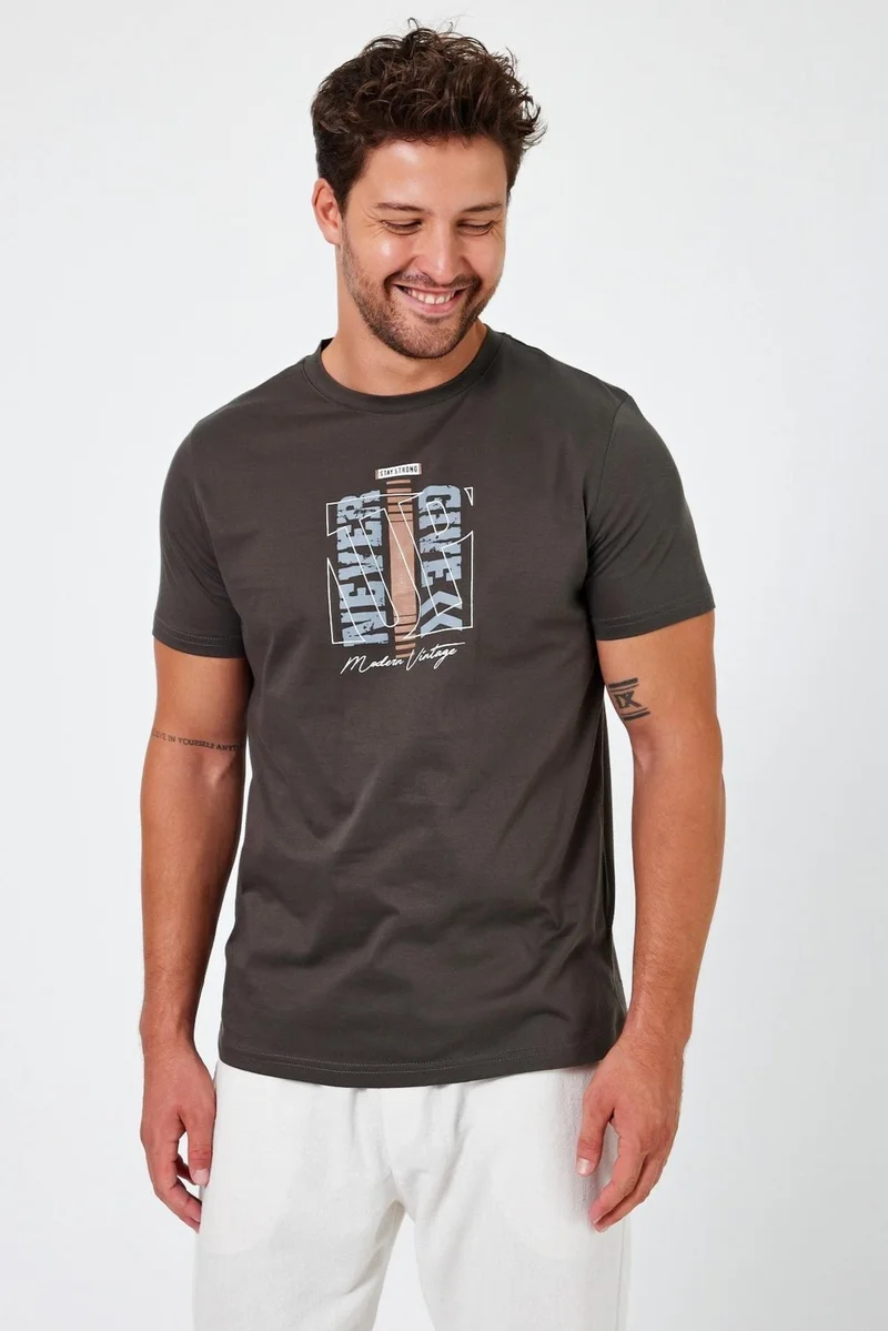 Alexander Gardi Printed Regular Fit T-Shirt (E24-00213)