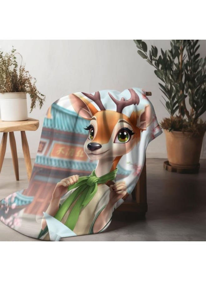 general Children's or student cartoon flannel thin blanket (warm and comfortable, suitable for sleep, games) 100cm*150cm - 89 - Image 5