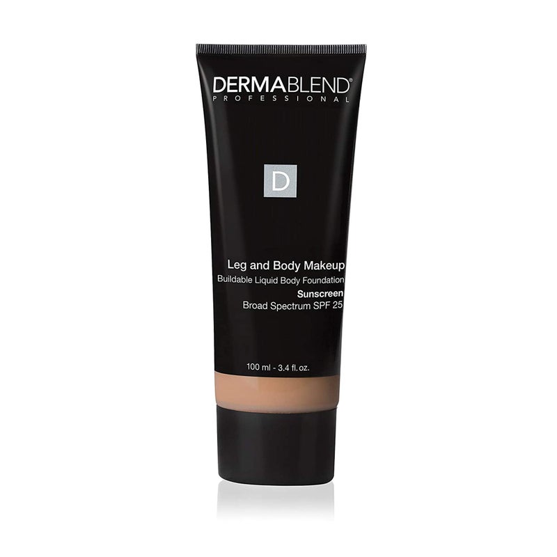 Dermablend Leg and Body Makeup Foundation with SPF 25 35C Light Beige 34 Fl Oz