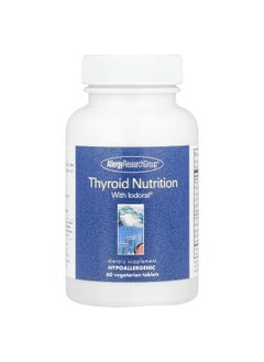 Allergy Research Group Allergy Research Group, Thyroid Nutrition with Iodoral®, 60 Vegetarian Tablets 