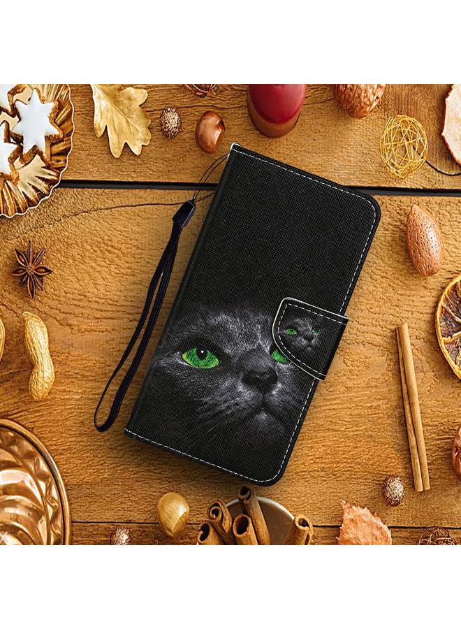 اس-توب جراب هاتف جلدي بنمط رسم ملون لهاتف Samsung Galaxy A05S - Image 2