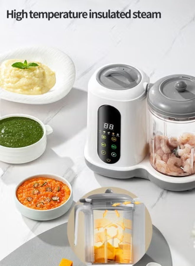 Soft Touch Baby Food Maker Toddler Food Grinder 5 In 1 Baby Food Blender Food Processor and Steamer for Infants and Toddlers - Image 4
