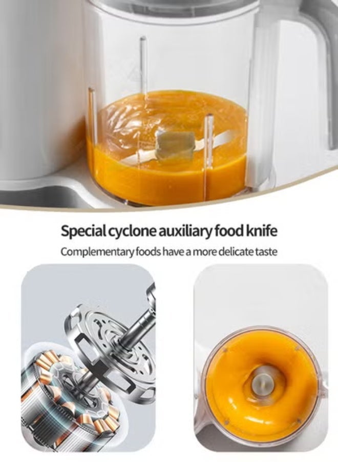Soft Touch Baby Food Maker Toddler Food Grinder 5 In 1 Baby Food Blender Food Processor and Steamer for Infants and Toddlers - Image 5