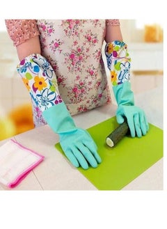 Generic Silicone Elbow Glove For Easy Dishwashing and Hand Protection  - Image 3