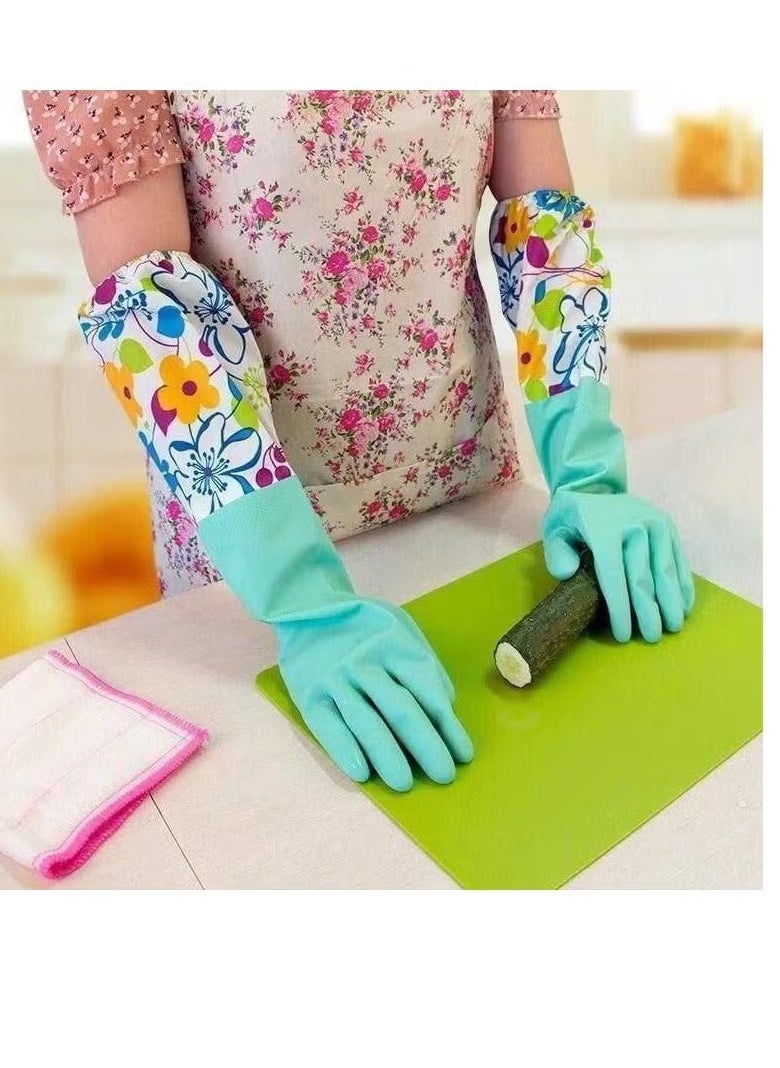 Generic - Silicone Elbow Glove For Easy Dishwashing and Hand Protection - Image 1