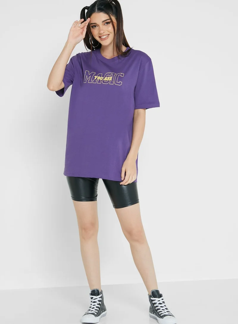 Ginger Oversized Graphic T-Shirt