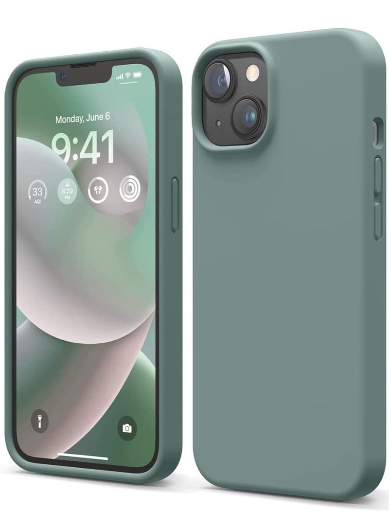 Elago Silicone Case Cover for iPhone 14 - Midnight Green