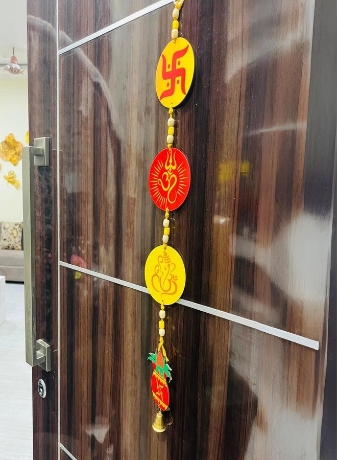 Akaar Decor's Religious Hangings | Om | Ganesha | Swastik | Kalash for Home decoration | Office Decoration | Diwali Decoration | Griha Pravesh | Pooja Decoration (Akaar_Religious_door hanging) - Image 5