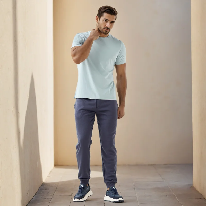 سبلاش فيڤ Regular Fit Crew Neck T-shirt