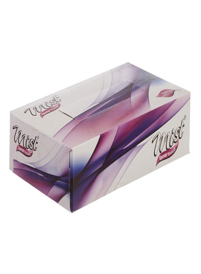 MDN Mist Ultra Soft White 2 Ply Facial Tissue Napkin Paper 100 Pull papper each box (Pack of 6) - Image 5