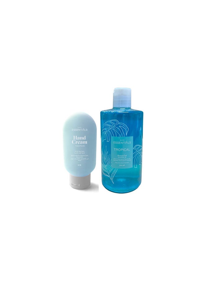 ESSENTIALS Tropical Paradise Shower Gel & Tropical Paradise Hand Cream 