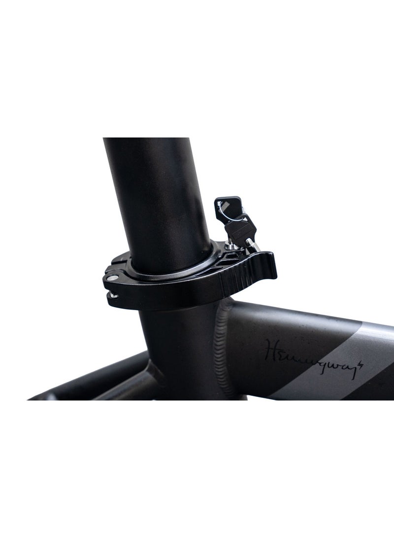 Dahon Folding E-bike Dahon E-Hemingway 20" Black - Image 4