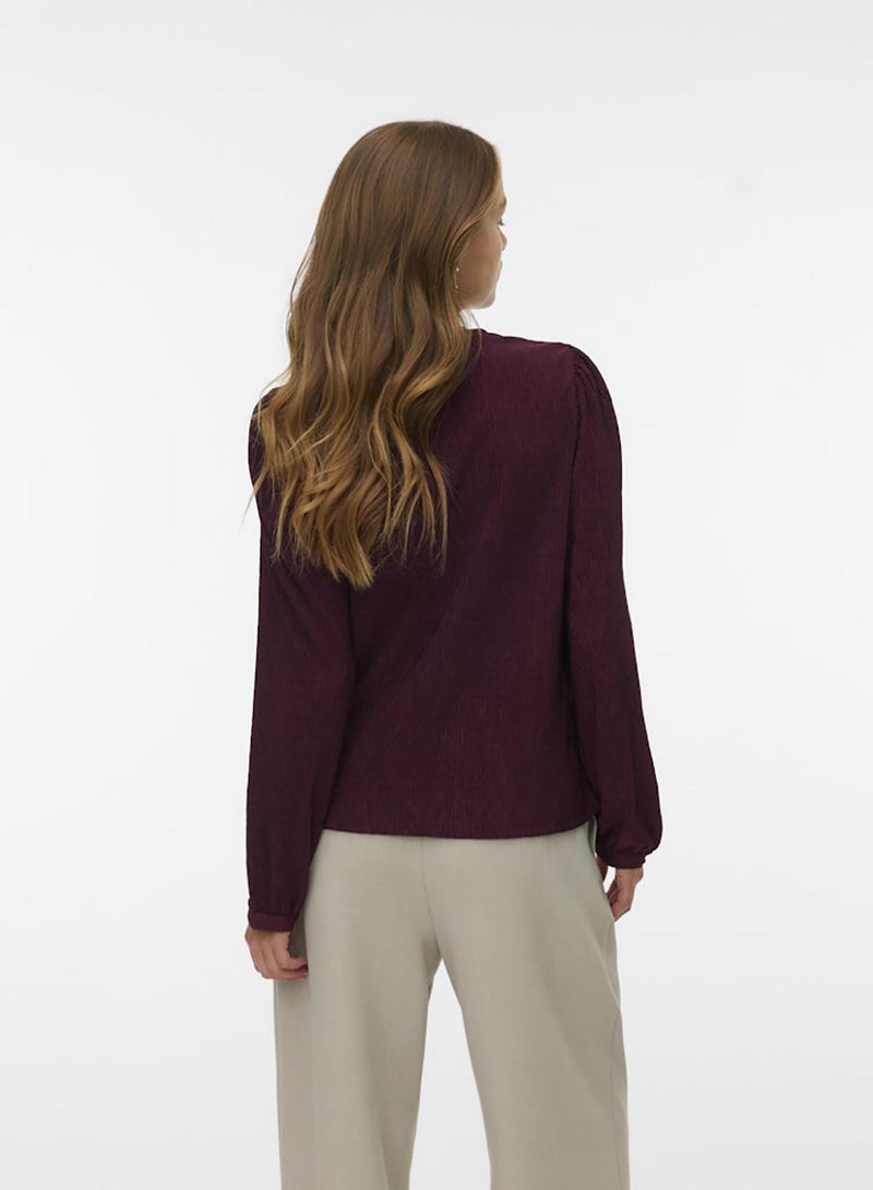 VERO MODA Vmclara Ls Top Jrs Ga Bf - Image 3