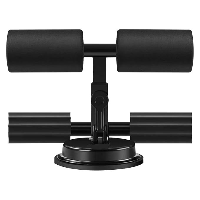 FIRST CHOICE Sit-Up Bar With Foam Handle and Rubber Suction Seat Up Fitness Equipment Sit-ups and Push-ups Assistant Device For Weight Lose Gym Workout Abdominal Curl Exercise Work Out Trainer (User weight100KG) - Image 1