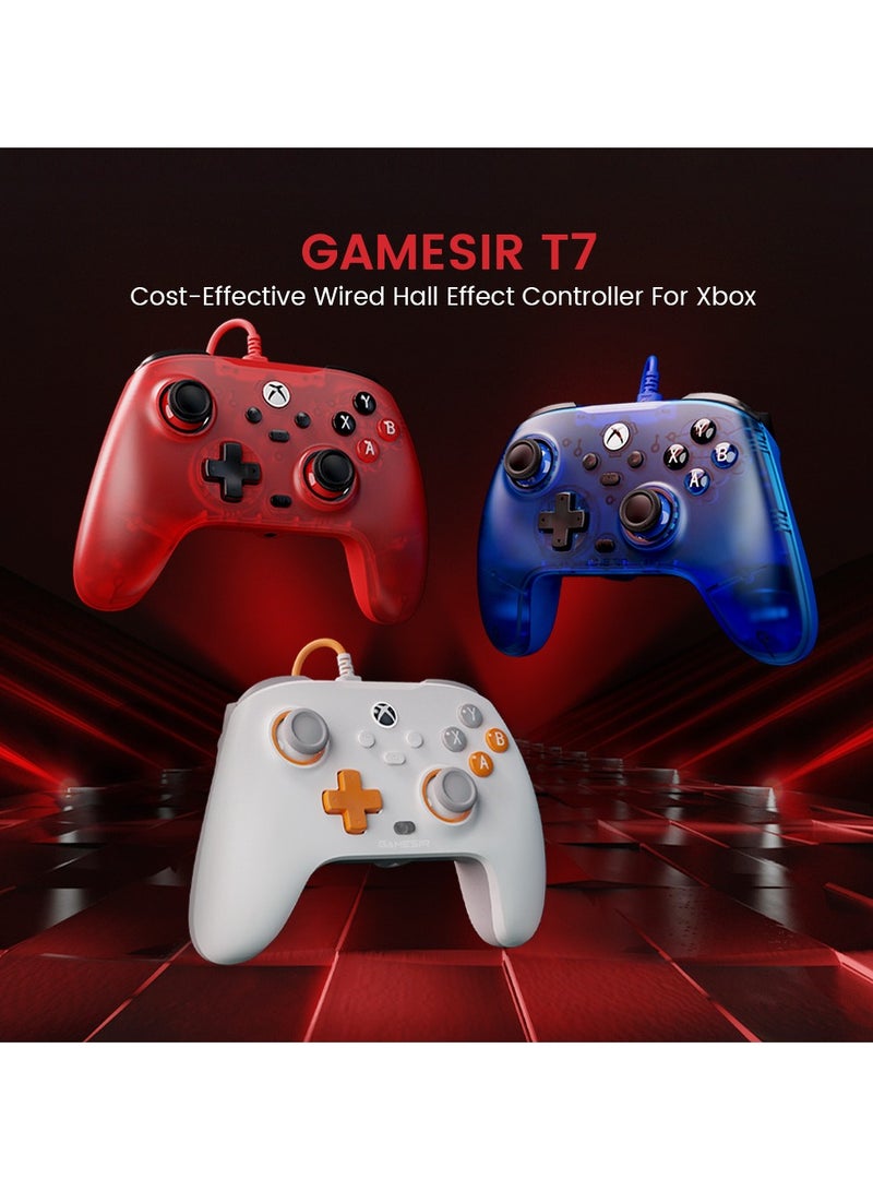 general Professional Gamepad T7 Wired Game Controller for Xbox Series X|S, Xbox One, Windows 10/11 & Steam, with Anti-drift Hall Effect Joysticks/Analog Triggers, Plug and Play, Rumble Motors, 3.5mm Audio Jack, Play Black Myth Wukong - Image 2