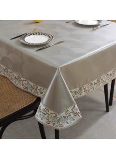 EBMINI New Waterproof Oil Resistant Heat-Resistant Washable PU Tablecloth  - Image 1