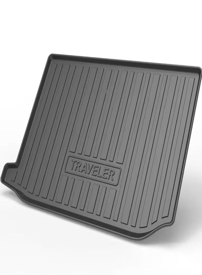 Generic Jetour T2 Traveler Car Trunk Mat, TPE Heavy Duty Car Boot Cargo Liner Mat, Rear Trunk Mats for Jetour T2, All Weather proof, Jetour Accessories  - Image 2