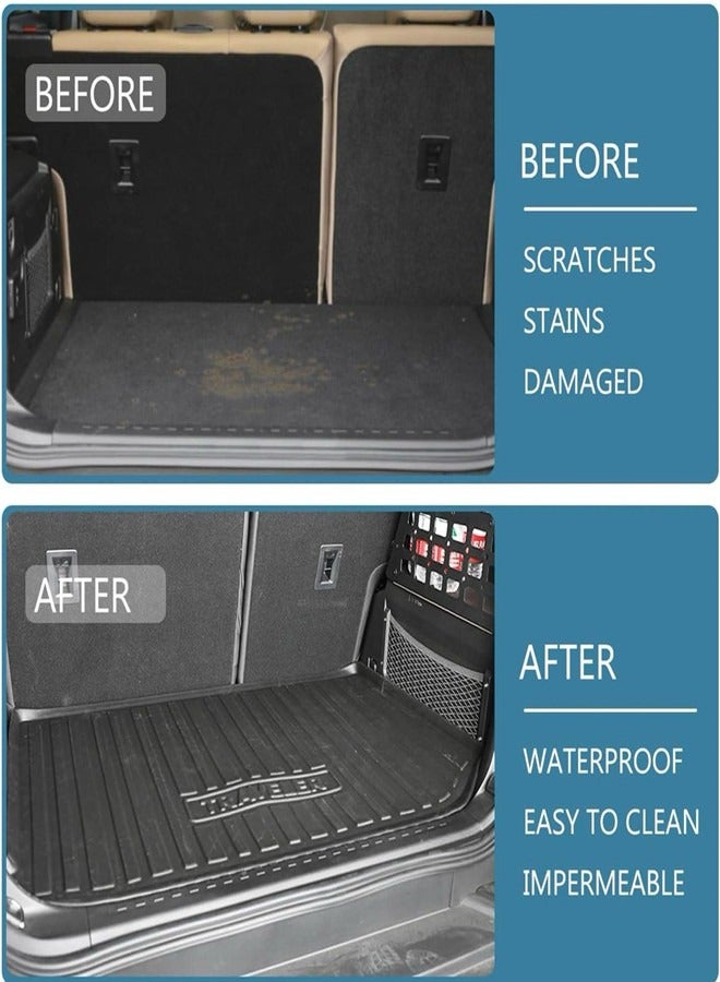 Generic Jetour T2 Traveler Car Trunk Mat, TPE Heavy Duty Car Boot Cargo Liner Mat, Rear Trunk Mats for Jetour T2, All Weather proof, Jetour Accessories  - Image 4