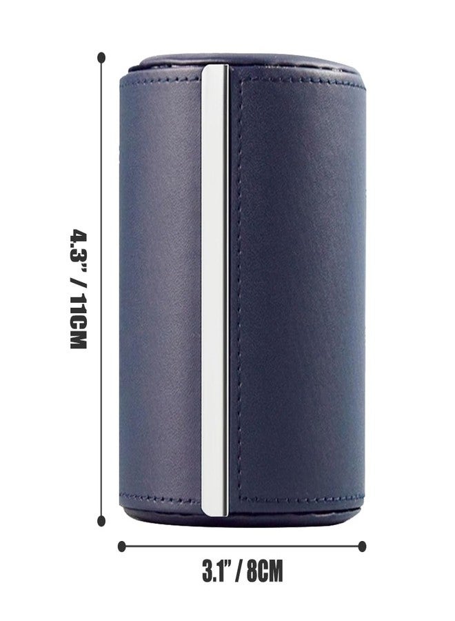 Fosinz Tie Box Travel Case Men's Necktie Gift Box Cylinder Shape Anti-Wrinkle Storage Business Gift Bow Tie Packaging - Image 3
