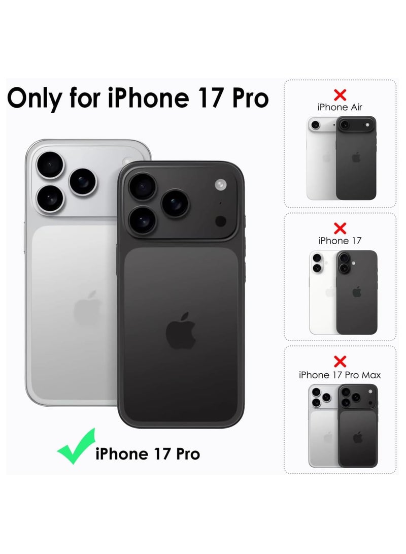 [2-Pack] Clear 9H Tempered Glass Screen Protector for iPhone 17 Pro, Film Cover Sensor Protection Case Friendly - Image 2