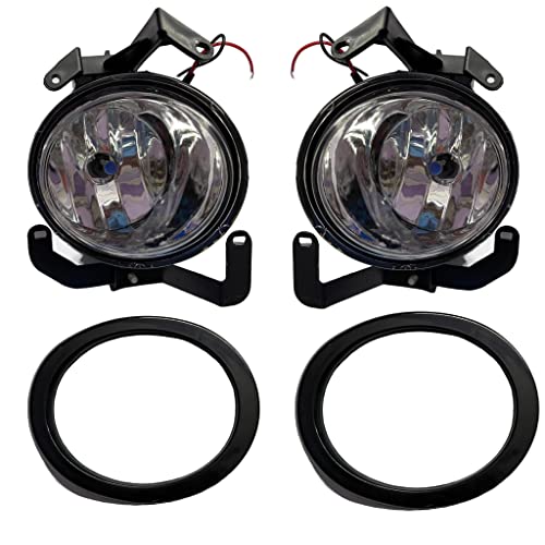 KD K D Halogen Fog Lamp Set For Hyundai I10 With Bulb (Pair) 2007-2010 - Image 1