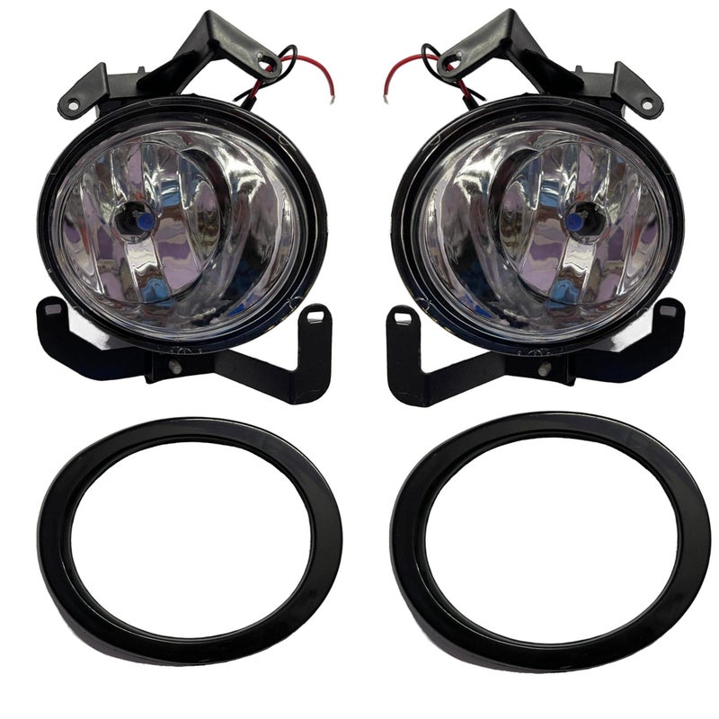 KD K D Halogen Fog Lamp Set For Hyundai I10 With Bulb (Pair) 2007-2010 - Image 3