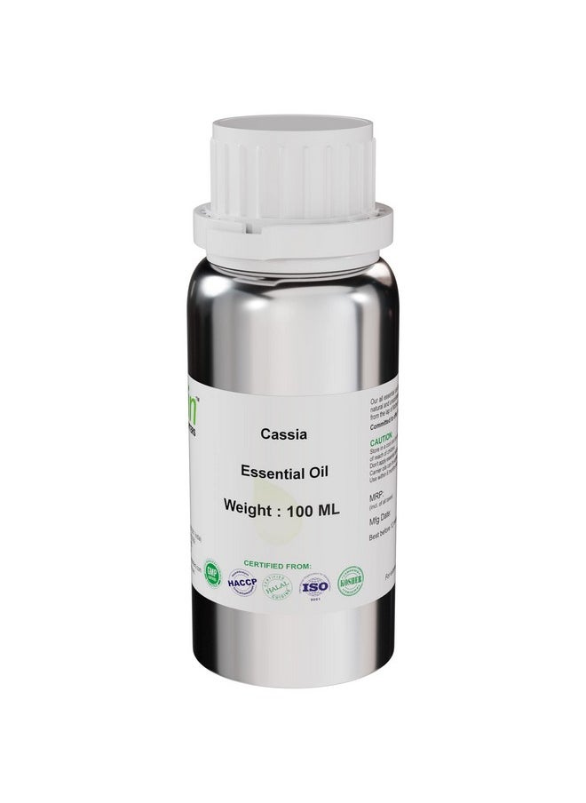 Allin Exporters Cassia Essential Oil Pure Natural & Undiluted Therapeutic Grade For Skincare & Hair Nourishment (100Ml)  - Image 1